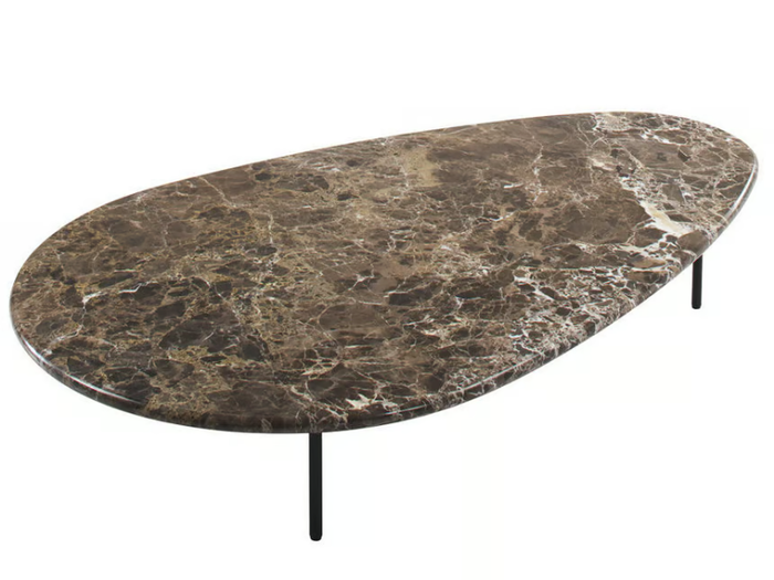 LILY - Marble coffee table for living room _ Casamania & Horm